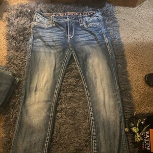 Rock Revival Blue Boot Cut Jeans